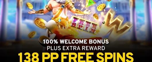 Bonus Selamat Datang 100% promotion banner